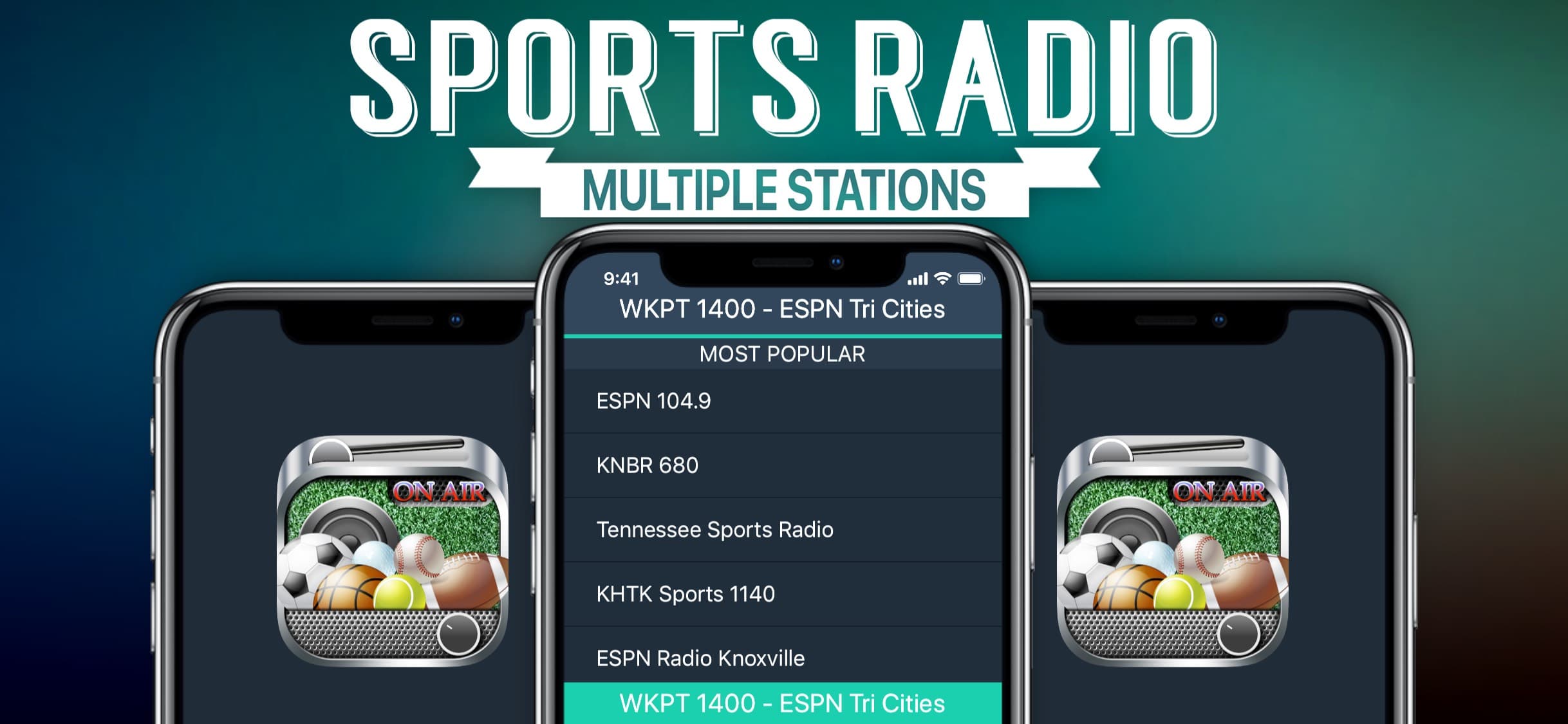 Sports Radio+ screenshot 1 - screenshot
