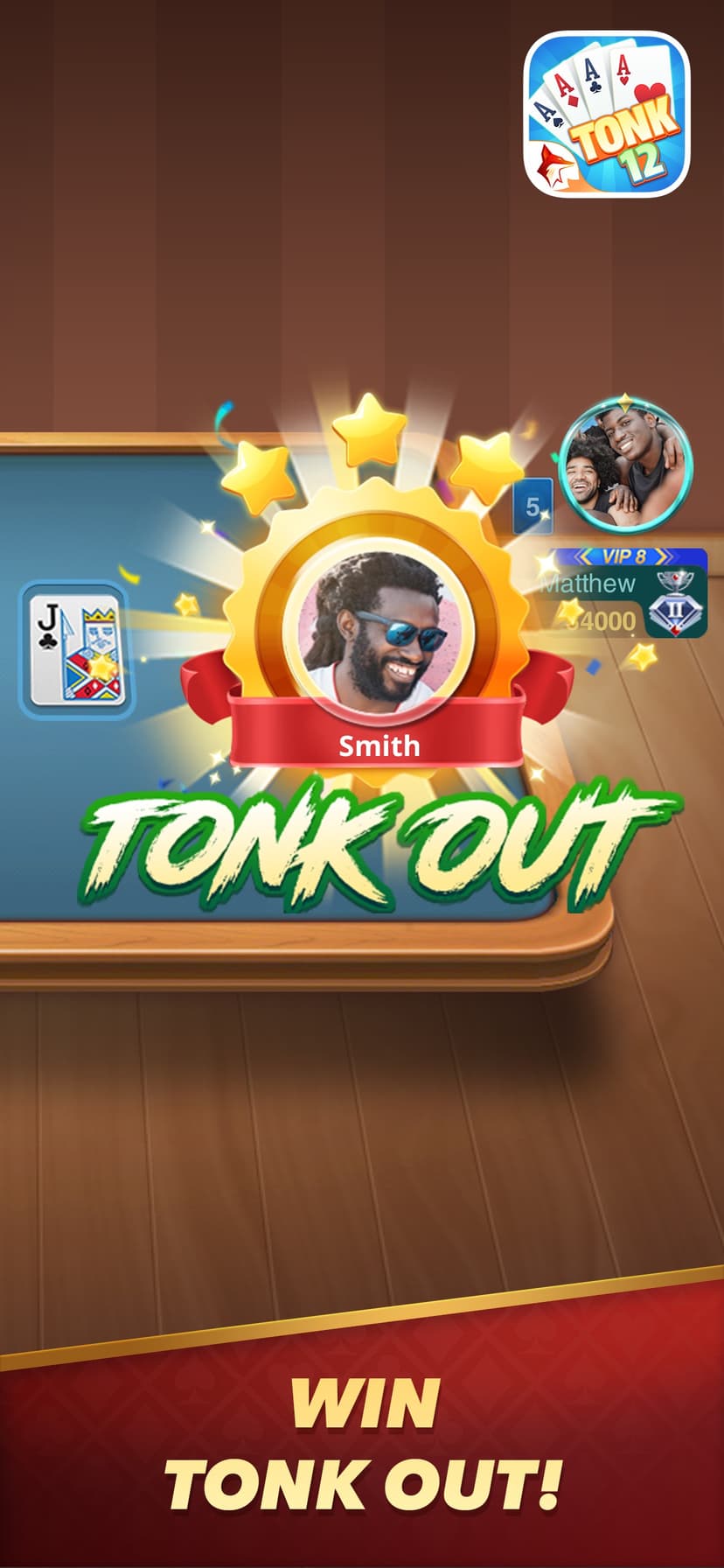 Tonk 12: Tunk Rummy ZingPlay screenshot 4 - screenshot