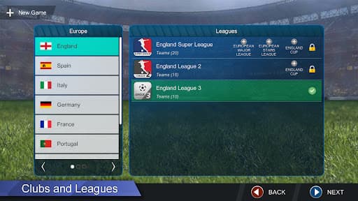 Pro League Soccer screenshot 6 - screenshot