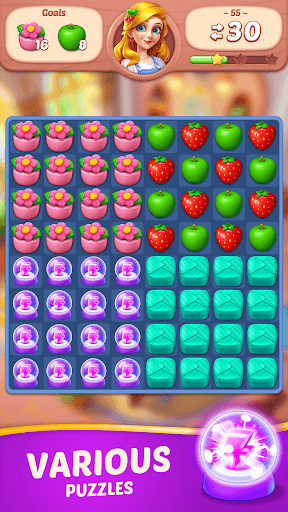 Fruit Diary - Match 3 Games screenshot 13 - screenshot