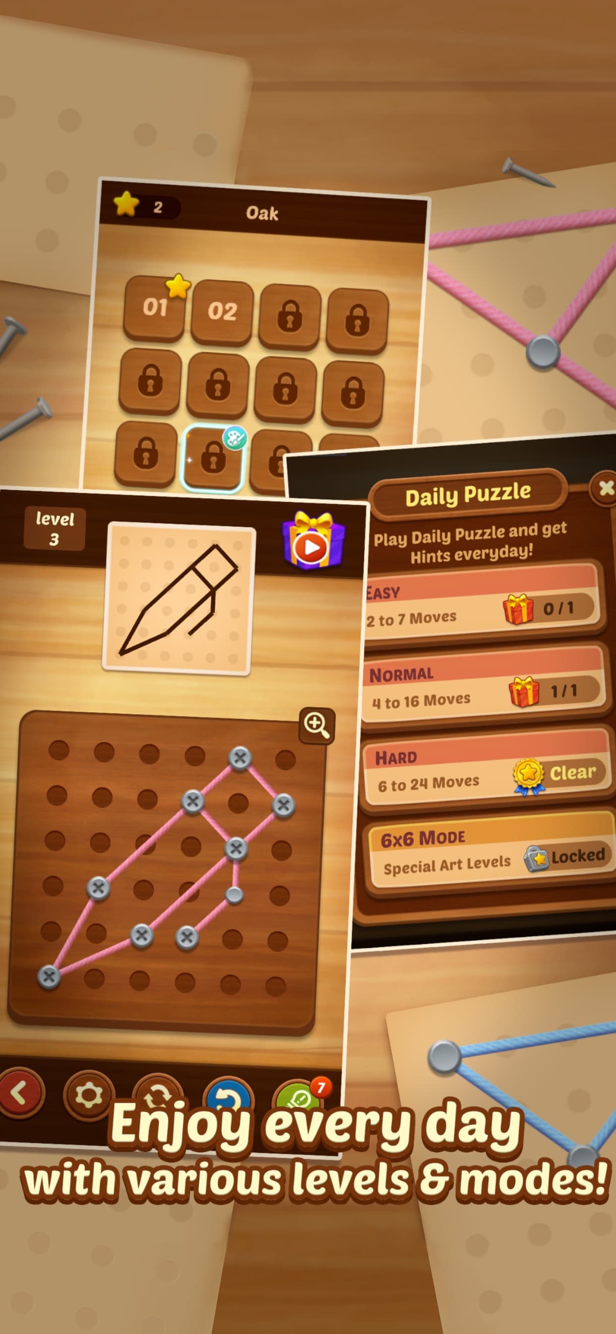 Line Puzzle: String Art screenshot 5 - screenshot