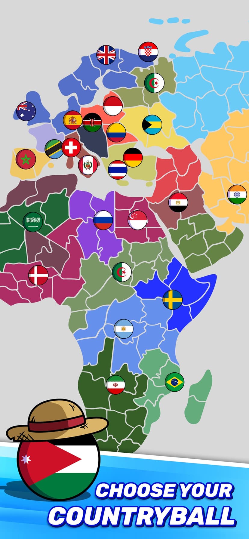 Country Balls: World Battle screenshot 1 - screenshot