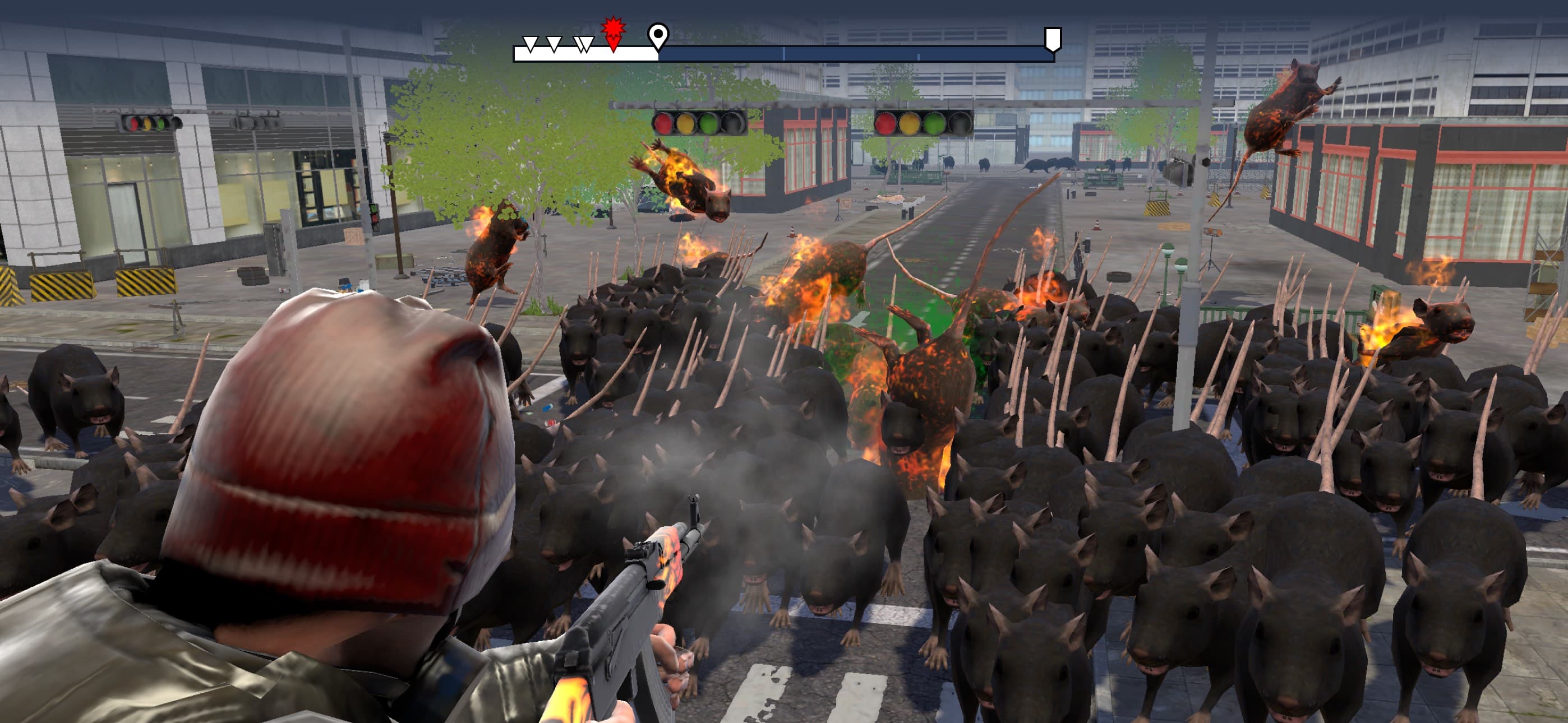 Fire Zone: Flame Gun Shooting screenshot 4 - screenshot