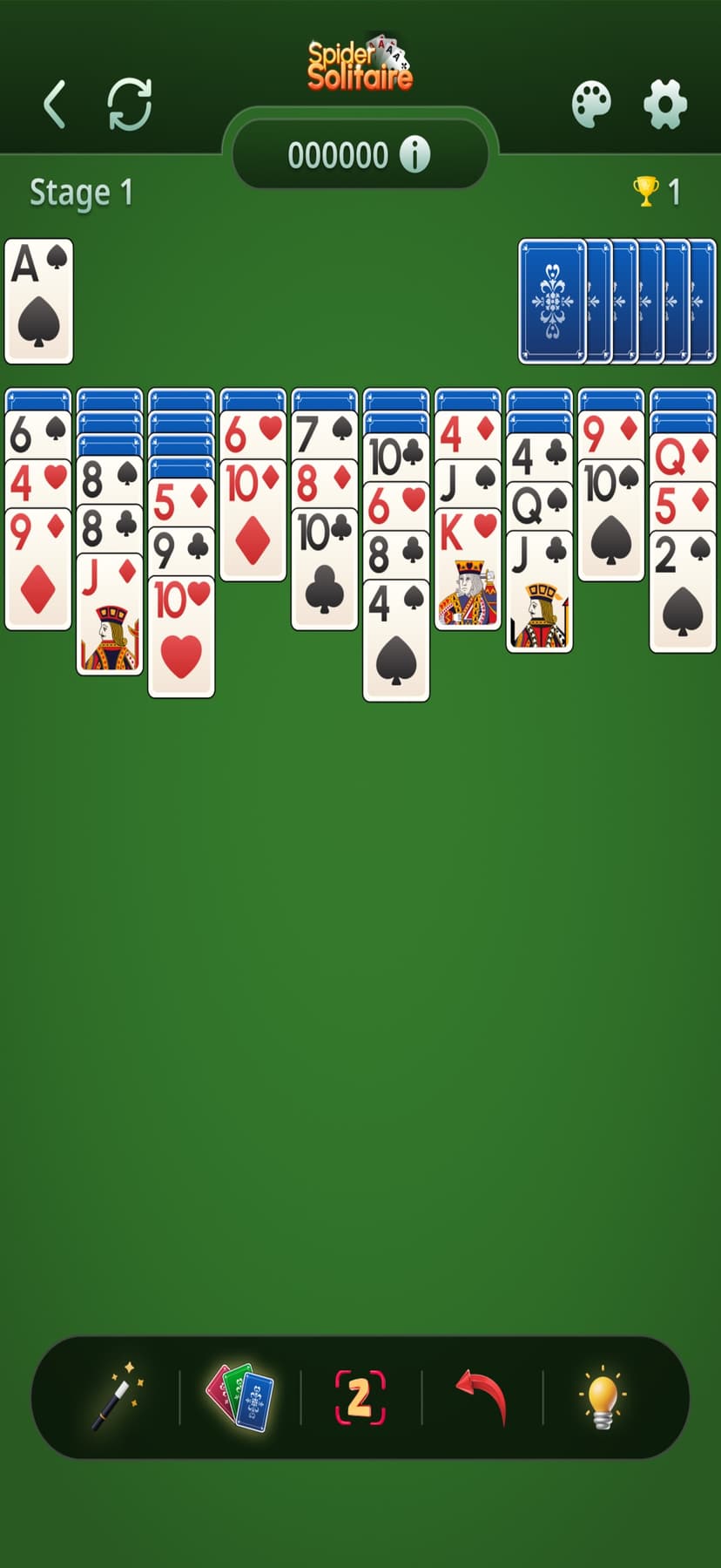 Spider Solitaire Classic: Card screenshot 2 - screenshot