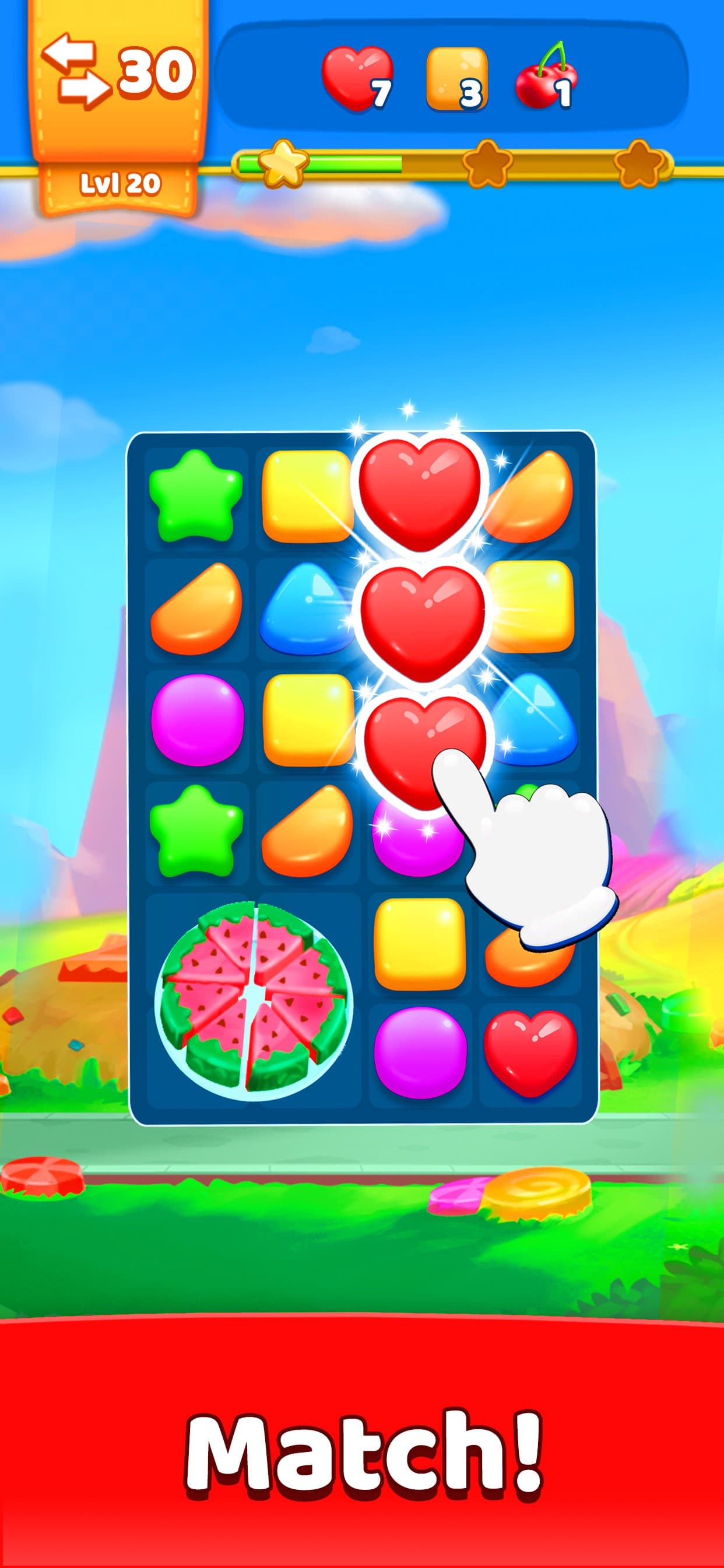 Candy Corner: Match 3 Puzzles screenshot 1 - screenshot