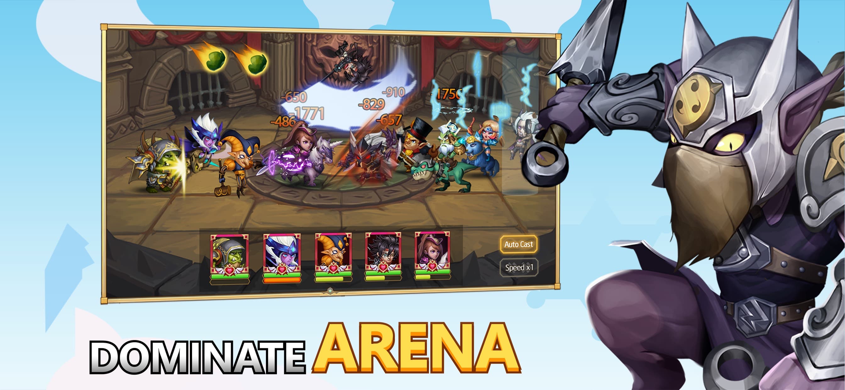 Heroes Legend: Idle Battle War screenshot 4 - screenshot