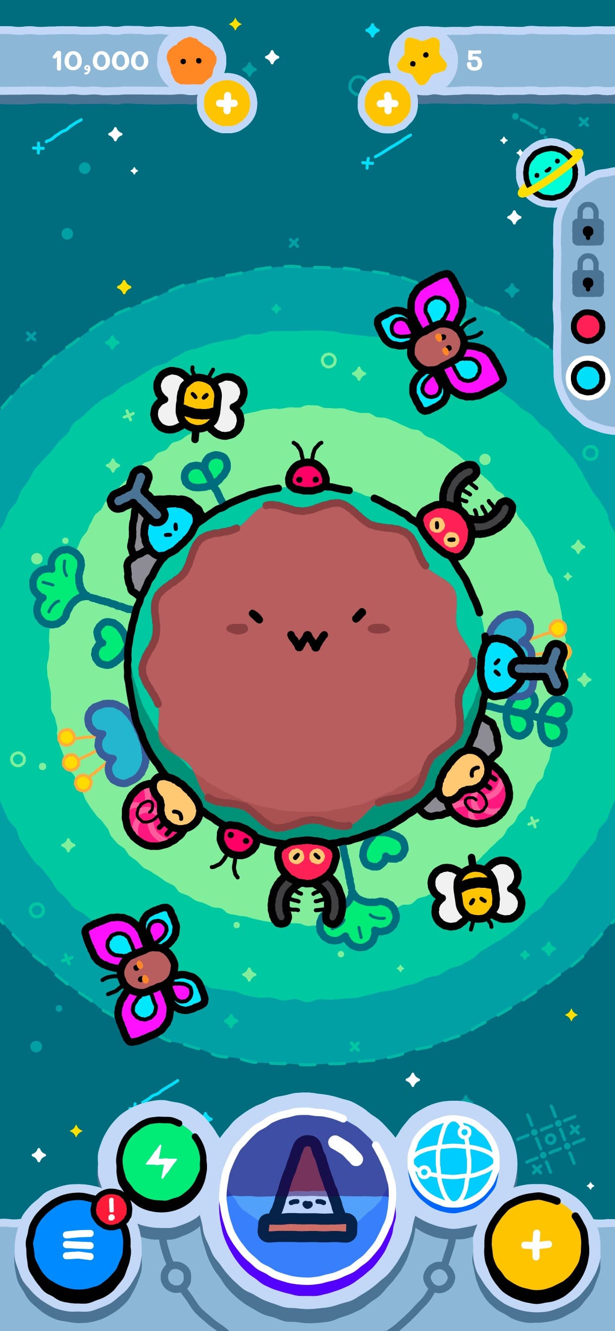 Idle Pocket Planet screenshot 3 - screenshot