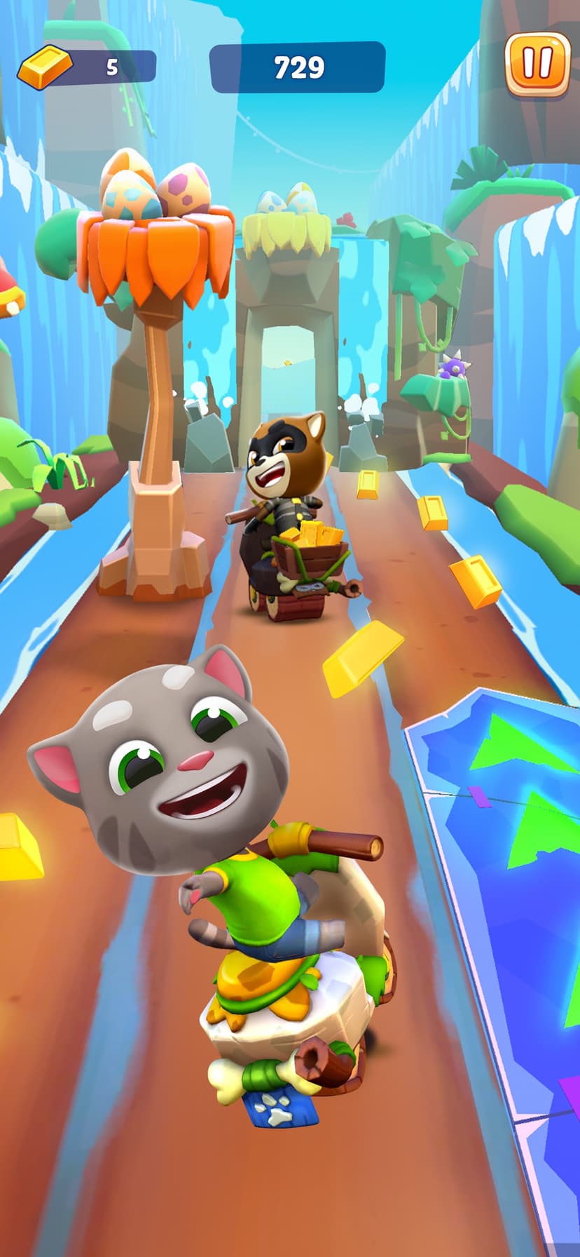 Talking Tom Time Rush screenshot 1 - screenshot