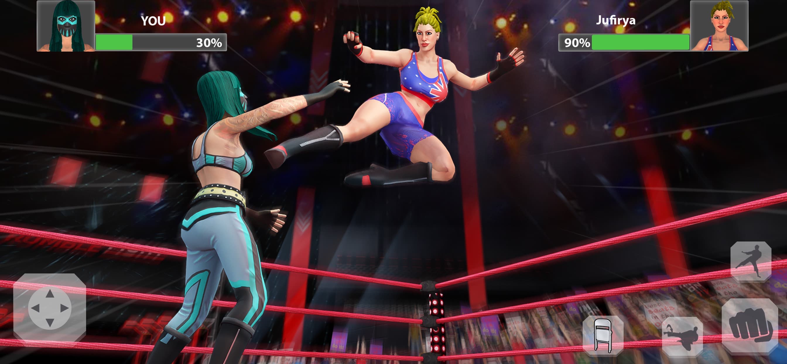 Wrestling Rumble: PRO Fighting screenshot 3 - screenshot