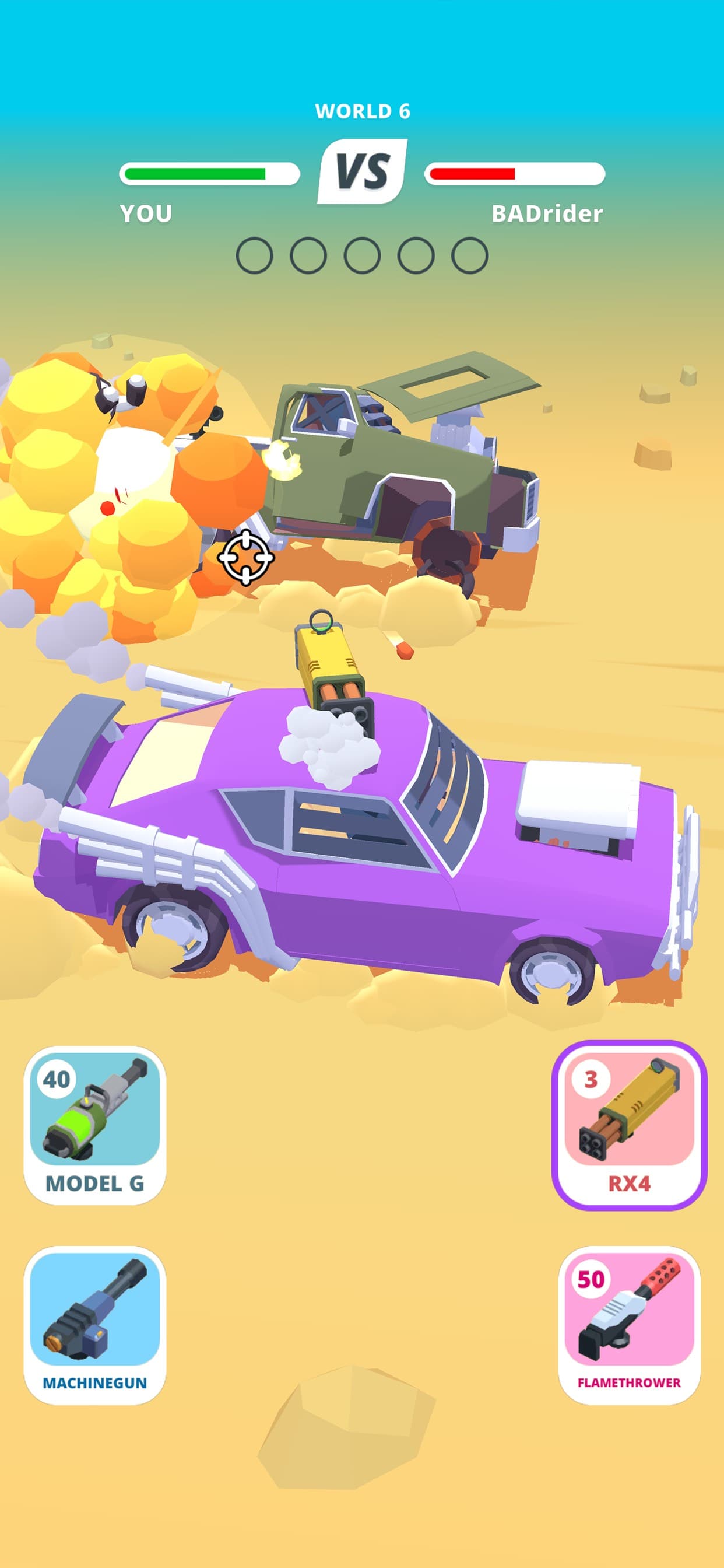 Desert Riders - Wasteland Cars screenshot 1 - screenshot
