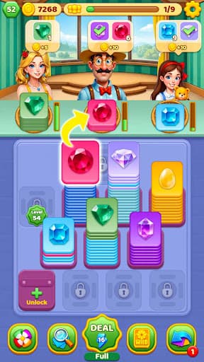 Stack Order: Card Sort Games screenshot 1 - screenshot