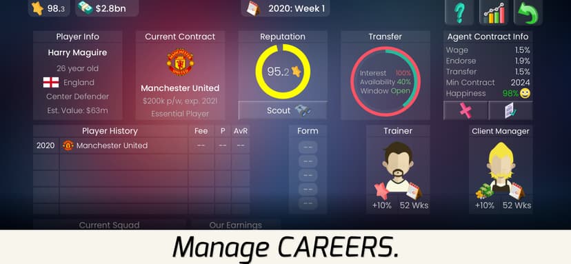 Superstar Football Agent screenshot 6 - screenshot