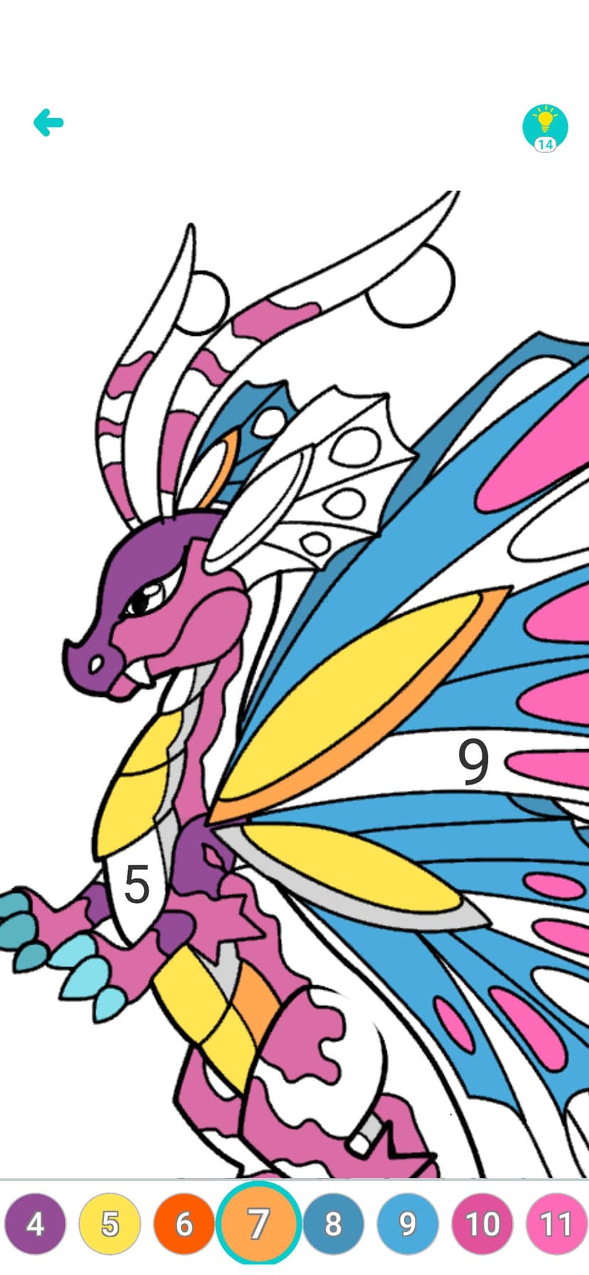 Color Fill - Color by Number screenshot 4 - screenshot