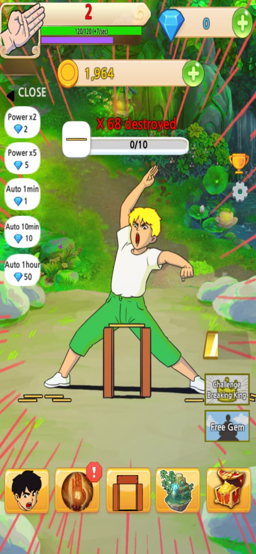 Slashing Kungfu Kata Training screenshot 1 - screenshot