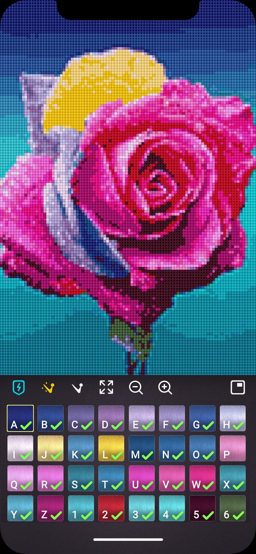 Cross-Stitch: Color by Number screenshot 5 - screenshot