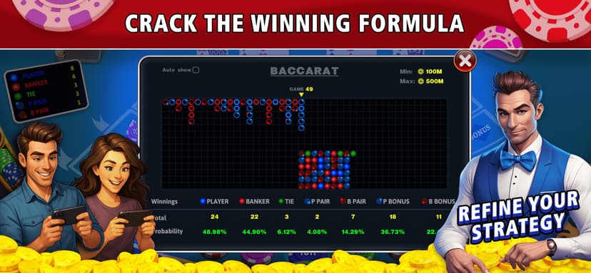 Baccarat - Casino Style screenshot 3 - screenshot