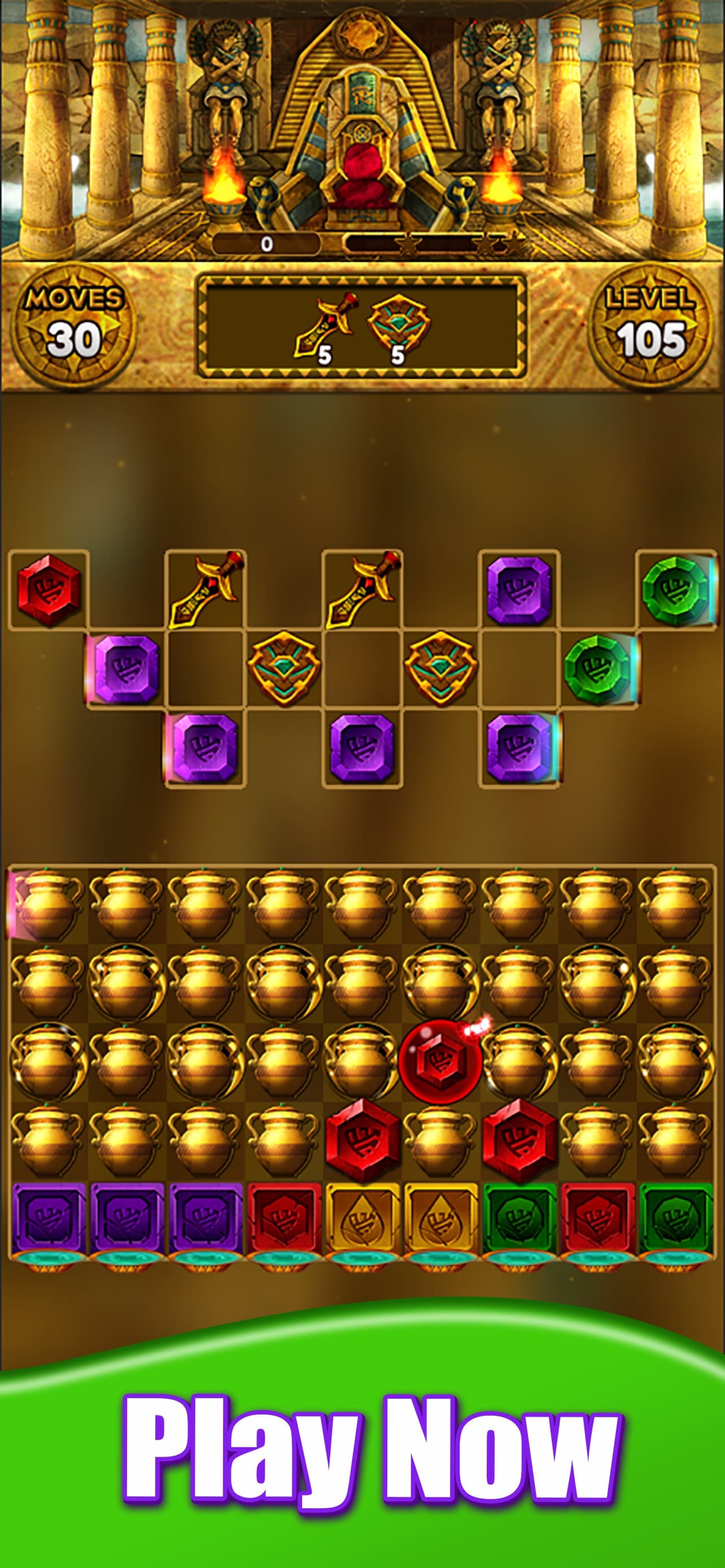 Jewel Queen: Puzzle Match 3 screenshot 9 - screenshot