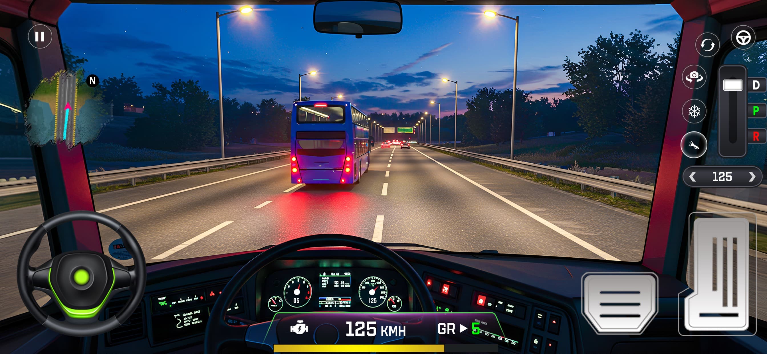 Bus Driving Games: Car Parking screenshot 1 - screenshot