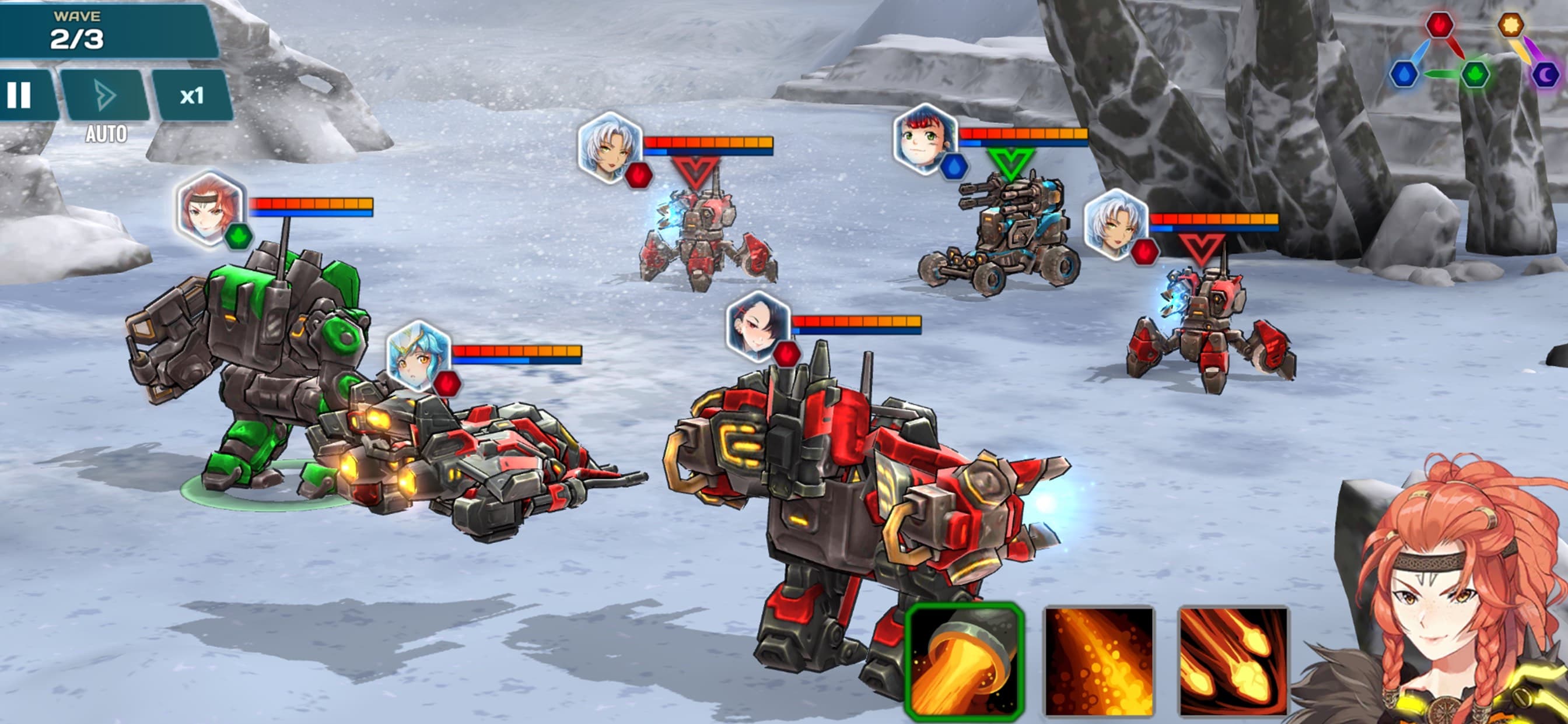 Epic Mecha Girls: Anime RPG screenshot 8 - screenshot