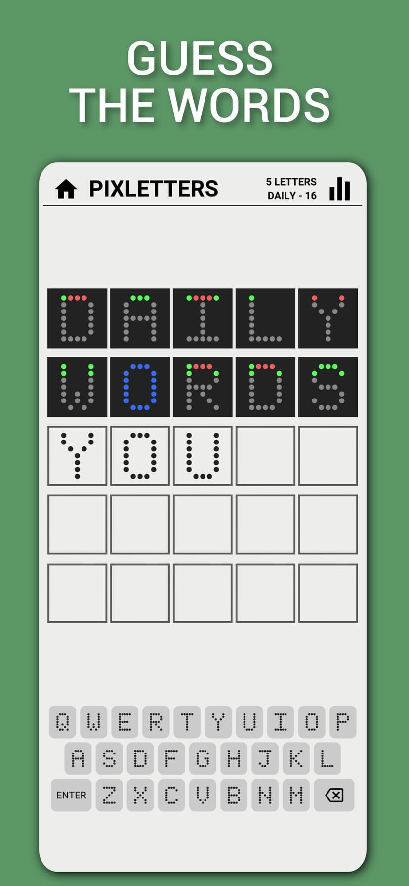 Pixletters screenshot 1 - screenshot
