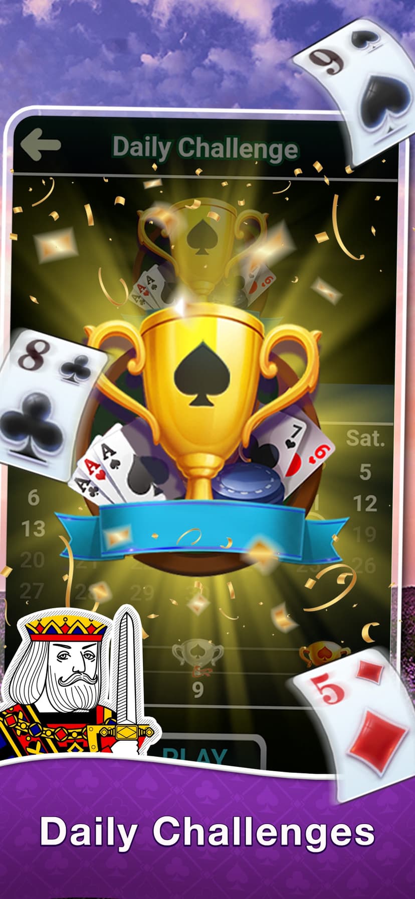 Solitaire-Brain Training screenshot 5 - screenshot