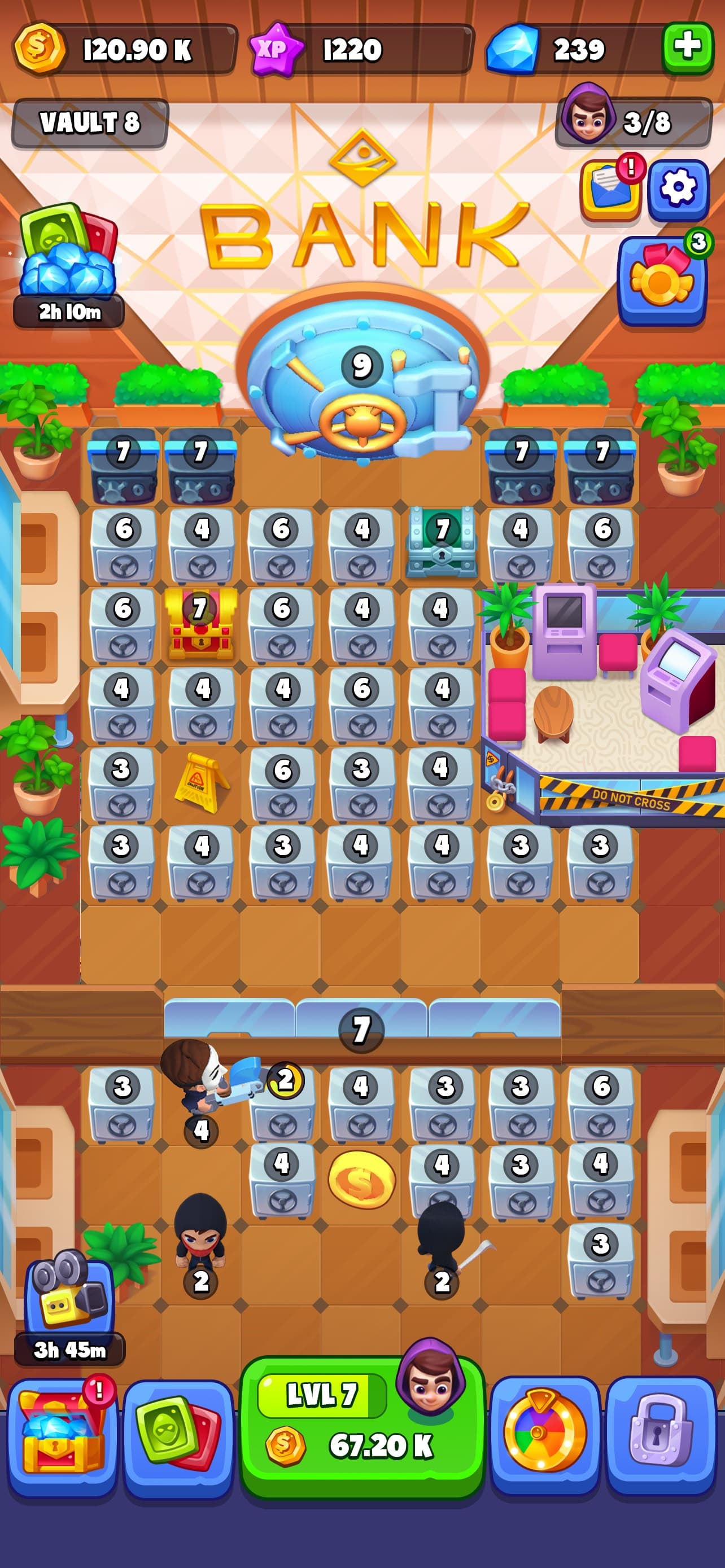 Merge Robbers: Idle Mining screenshot 7 - screenshot