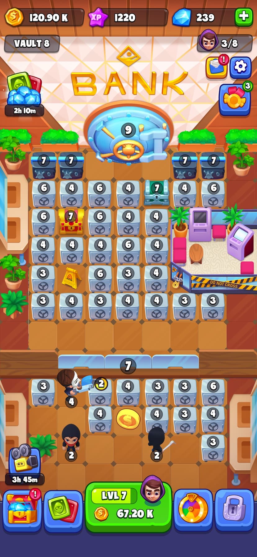 Merge Robbers: Idle Mining screenshot 7 - screenshot