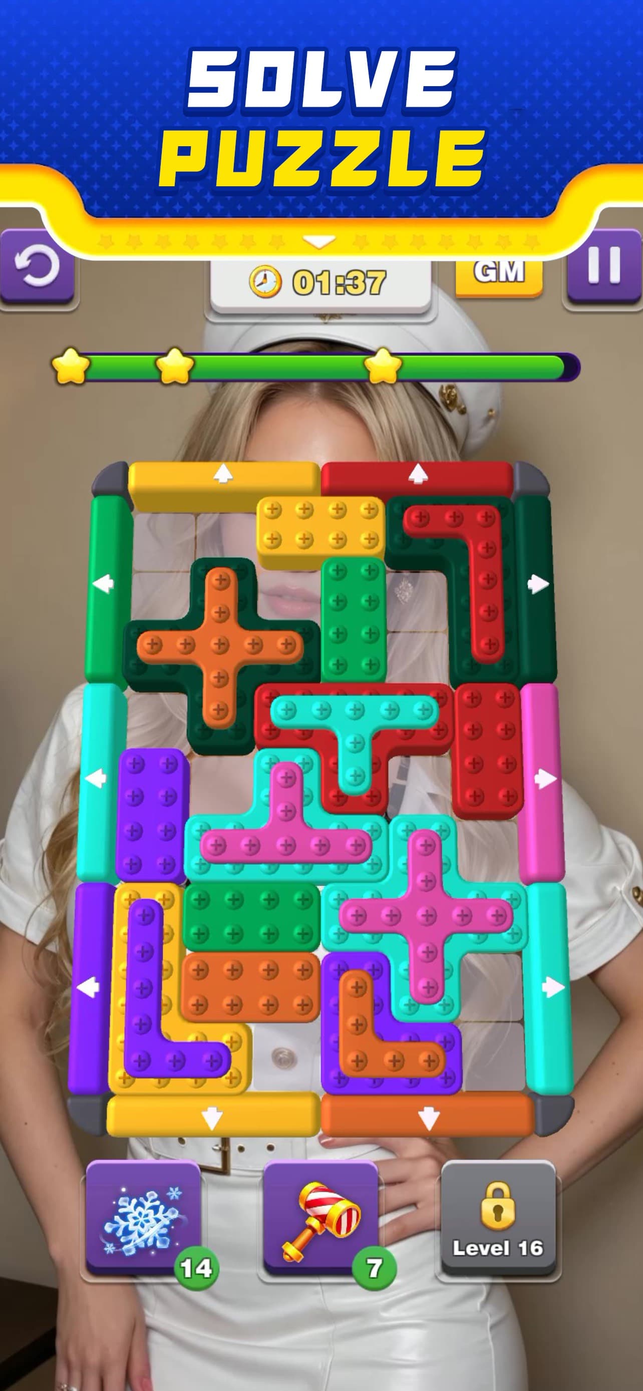 Screw Block Away : 3D Puzzle screenshot 1 - screenshot
