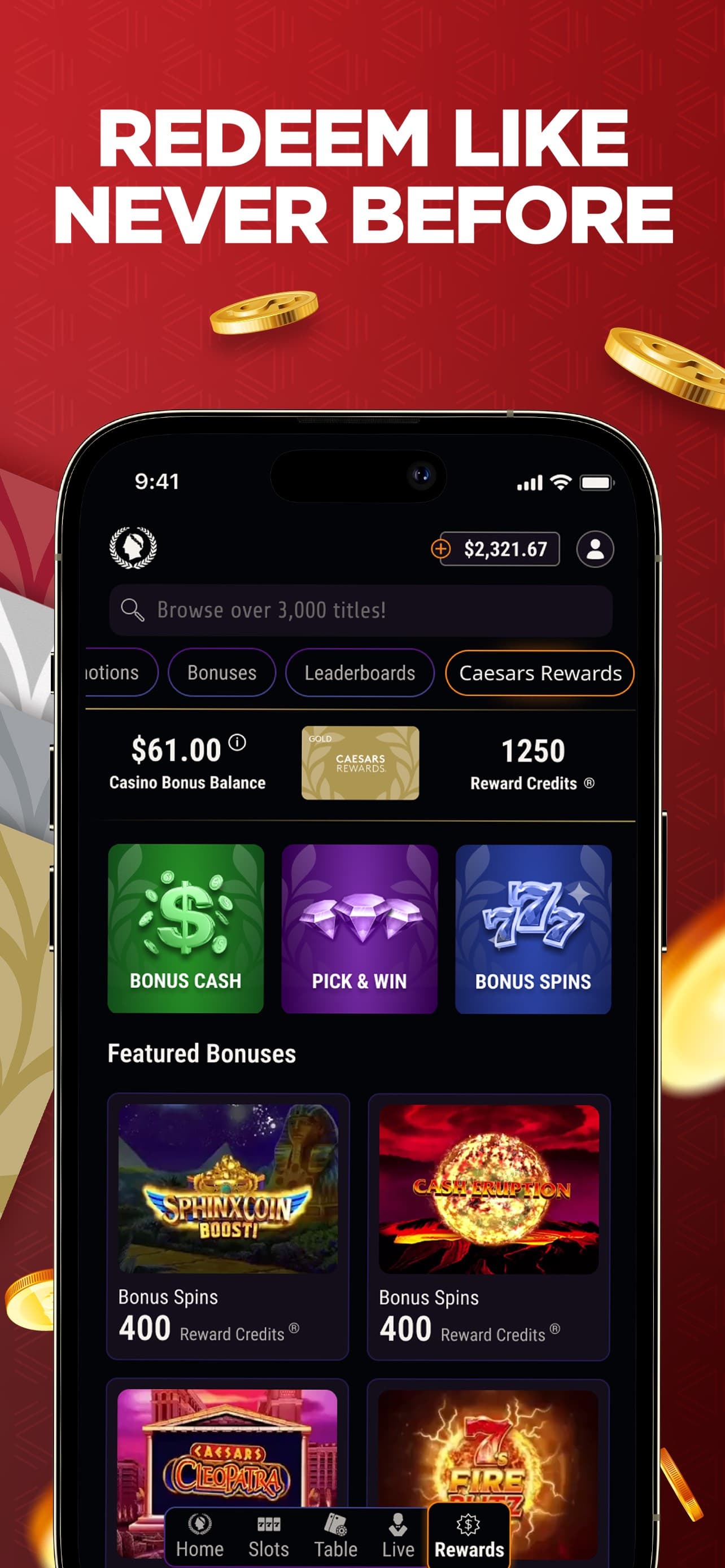 Caesars Palace Online Casino screenshot 9 - screenshot