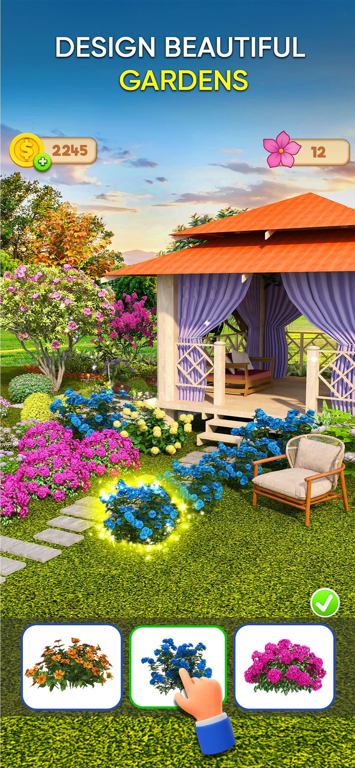 Garden & Home: Design Game screenshot 1 - screenshot