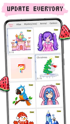 Pixel Art Coloring: Art Games screenshot 5 - screenshot