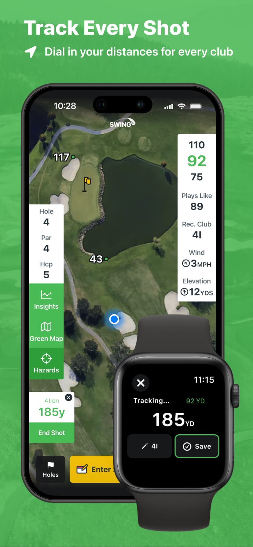 SwingU: Golf GPS Range Finder screenshot 7 - screenshot