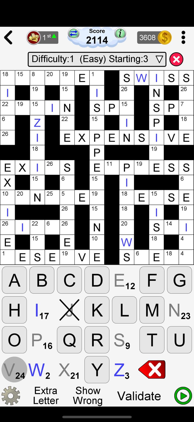 Arrow Crossword & Other Games screenshot 9 - screenshot
