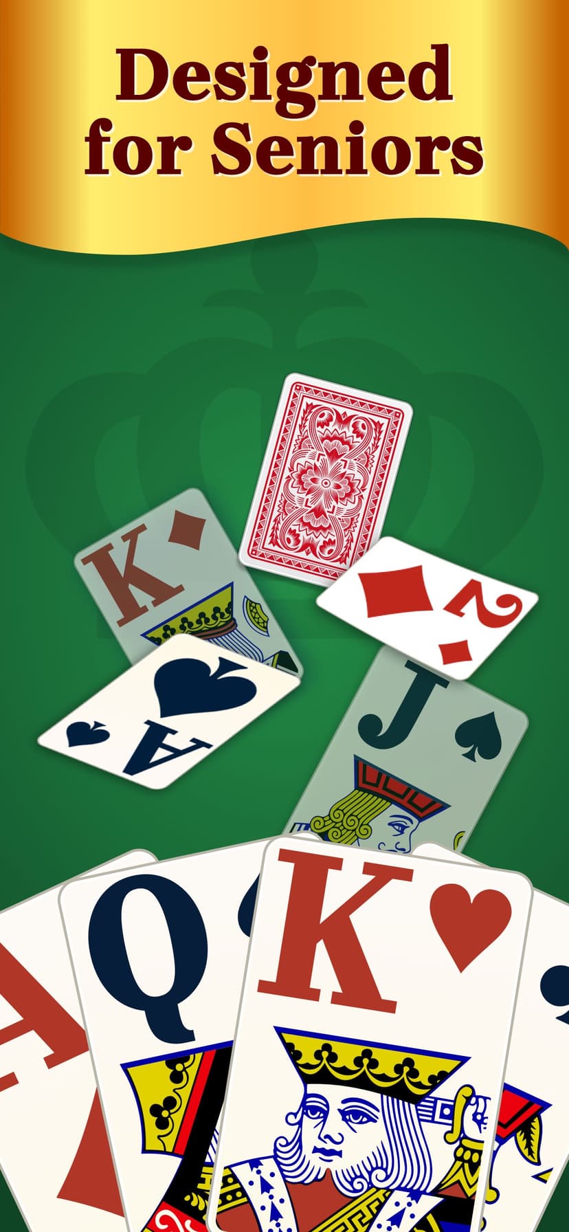 Solitaire for Seniors Game screenshot 1 - screenshot