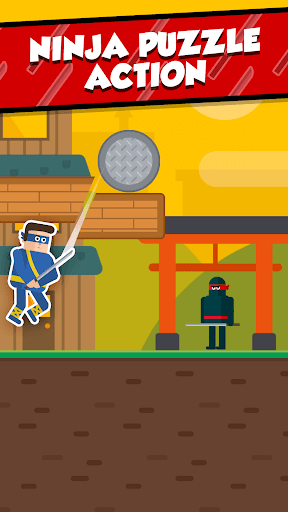 Mr Ninja - Slicey Puzzles screenshot 1 - screenshot
