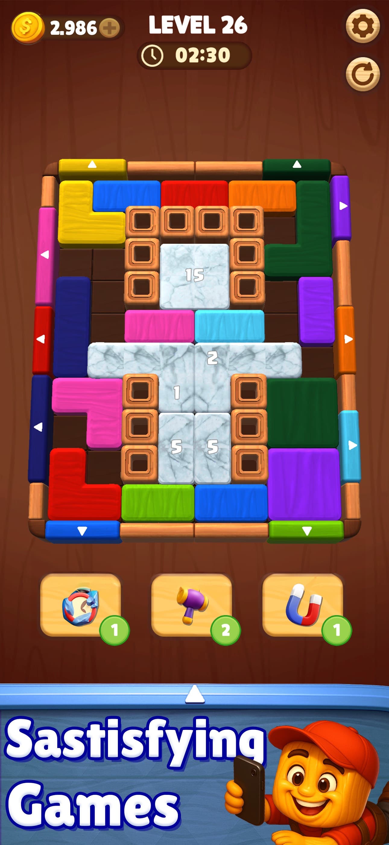 Wood Block: Color Jam screenshot 4 - screenshot