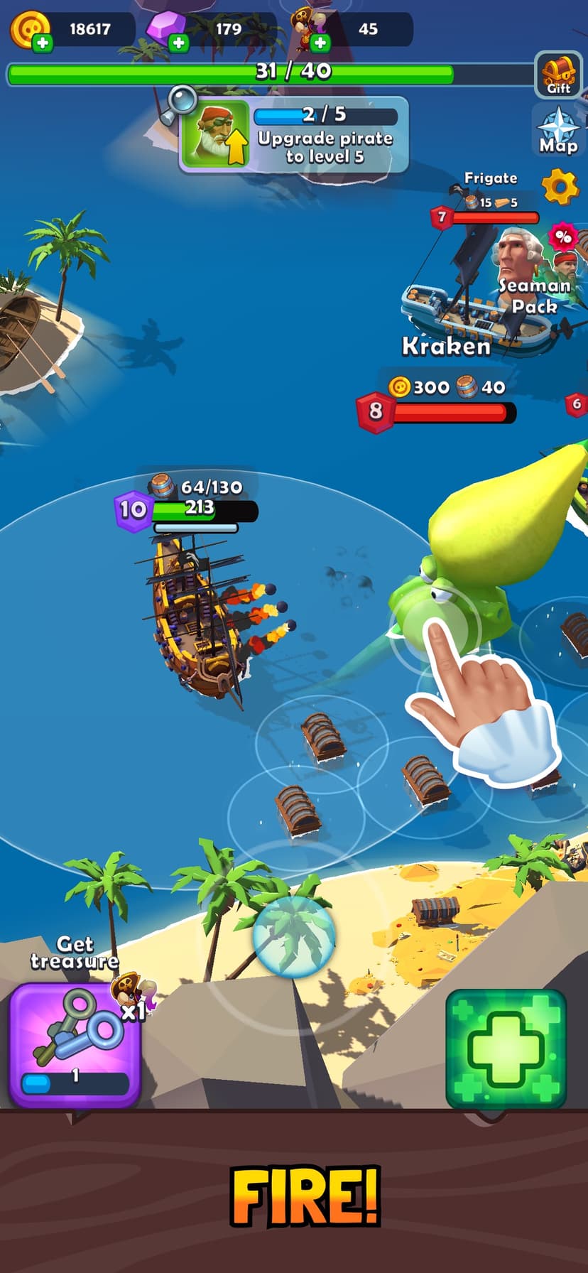 Pirate Raid: Caribbean Battle screenshot 5 - screenshot