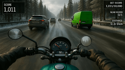 Real Moto Rider: Traffic Race screenshot 12 - screenshot
