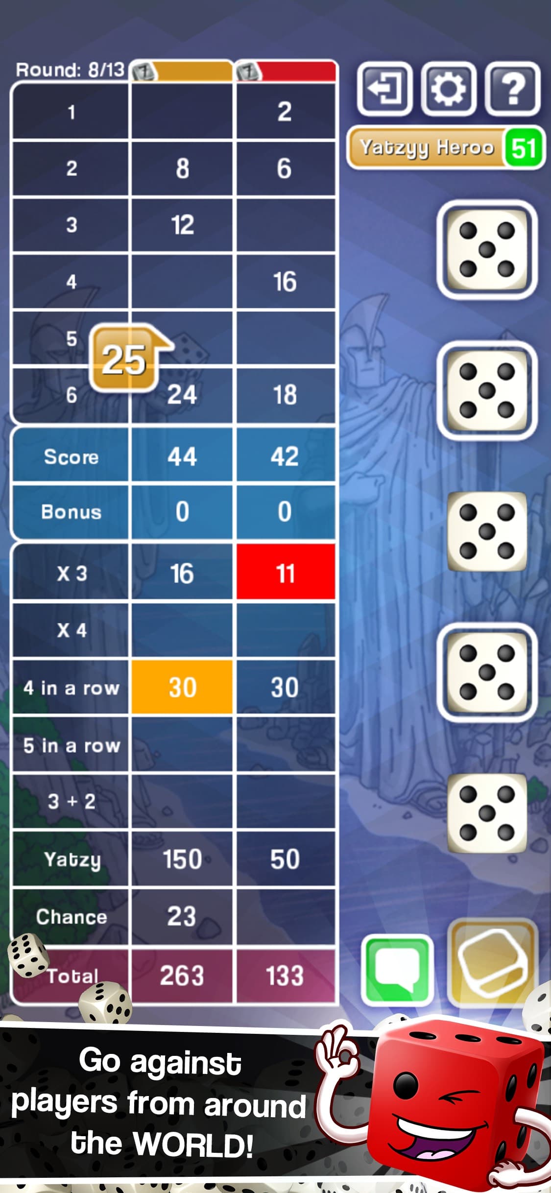 Yatzy Ultimate Lite screenshot 1 - screenshot