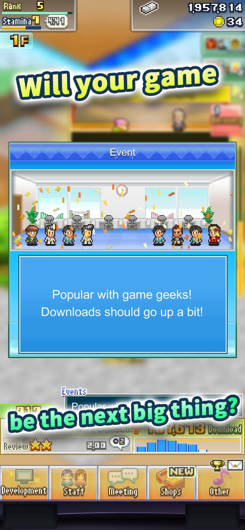 Social Dev Story screenshot 3 - screenshot