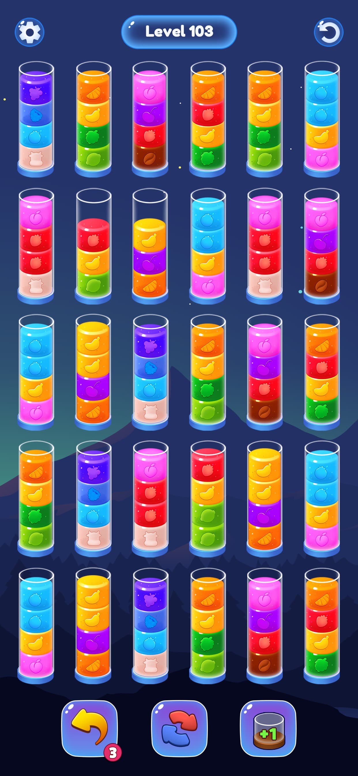 Candy Sort: Color Puzzle Game screenshot 4 - screenshot