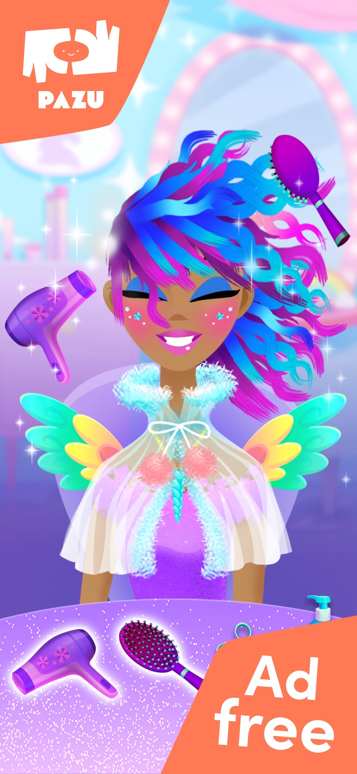 Girls Hair Salon Unicorn screenshot 1 - screenshot