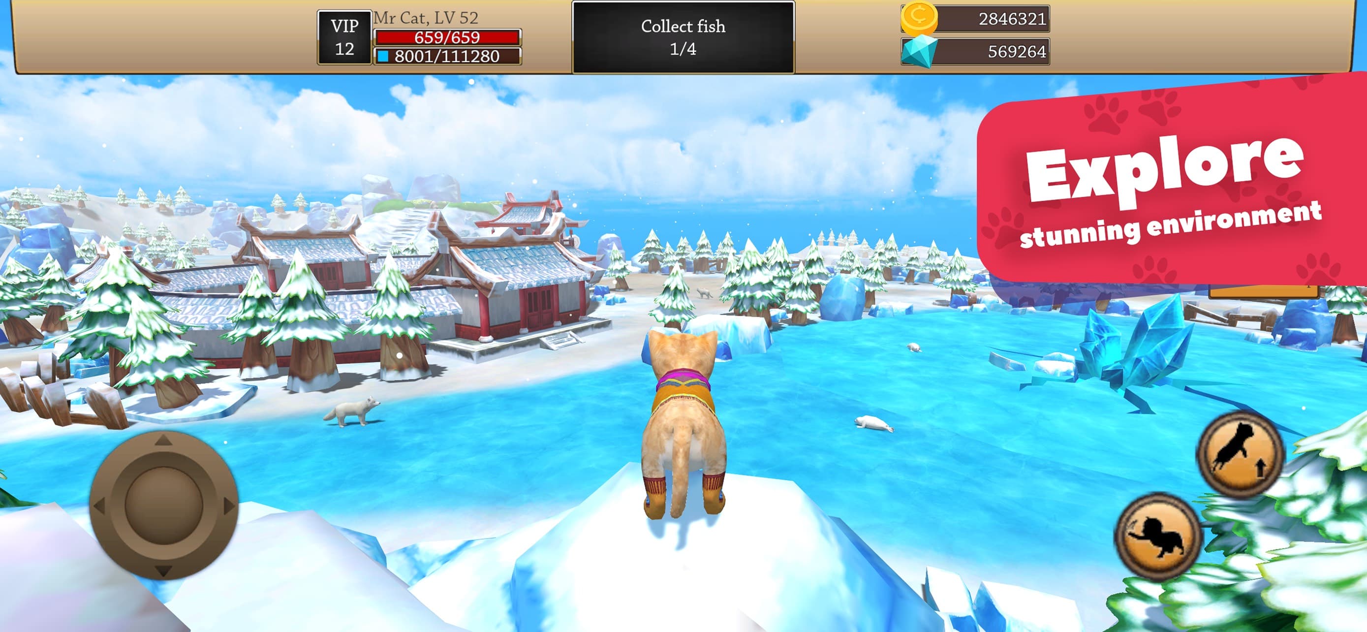 Cat Simulator 3D - Animal Life screenshot 5 - screenshot