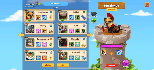 Castle Cats - Idle Hero RPG screenshot 13 - screenshot