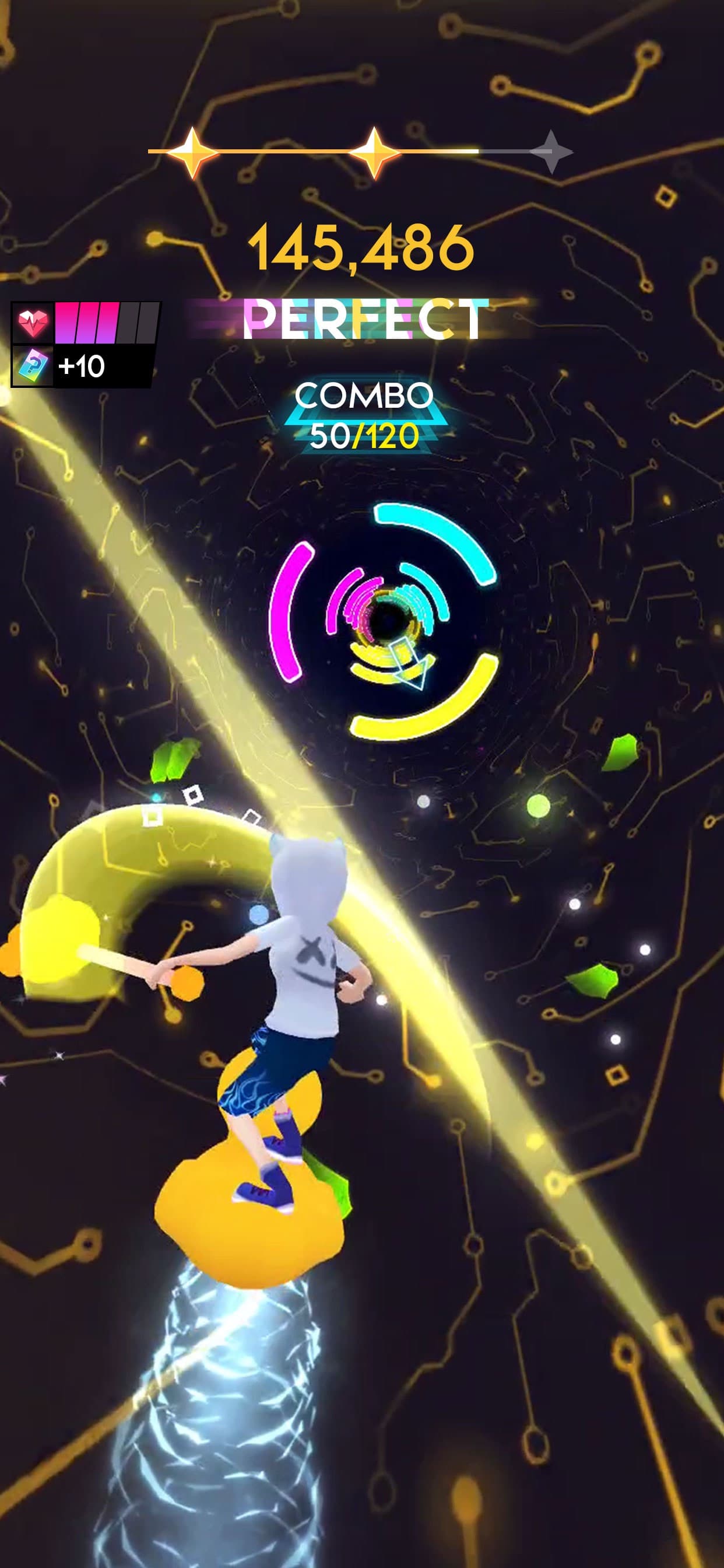 Cyber Surfer: EDM & Skateboard screenshot 3 - screenshot