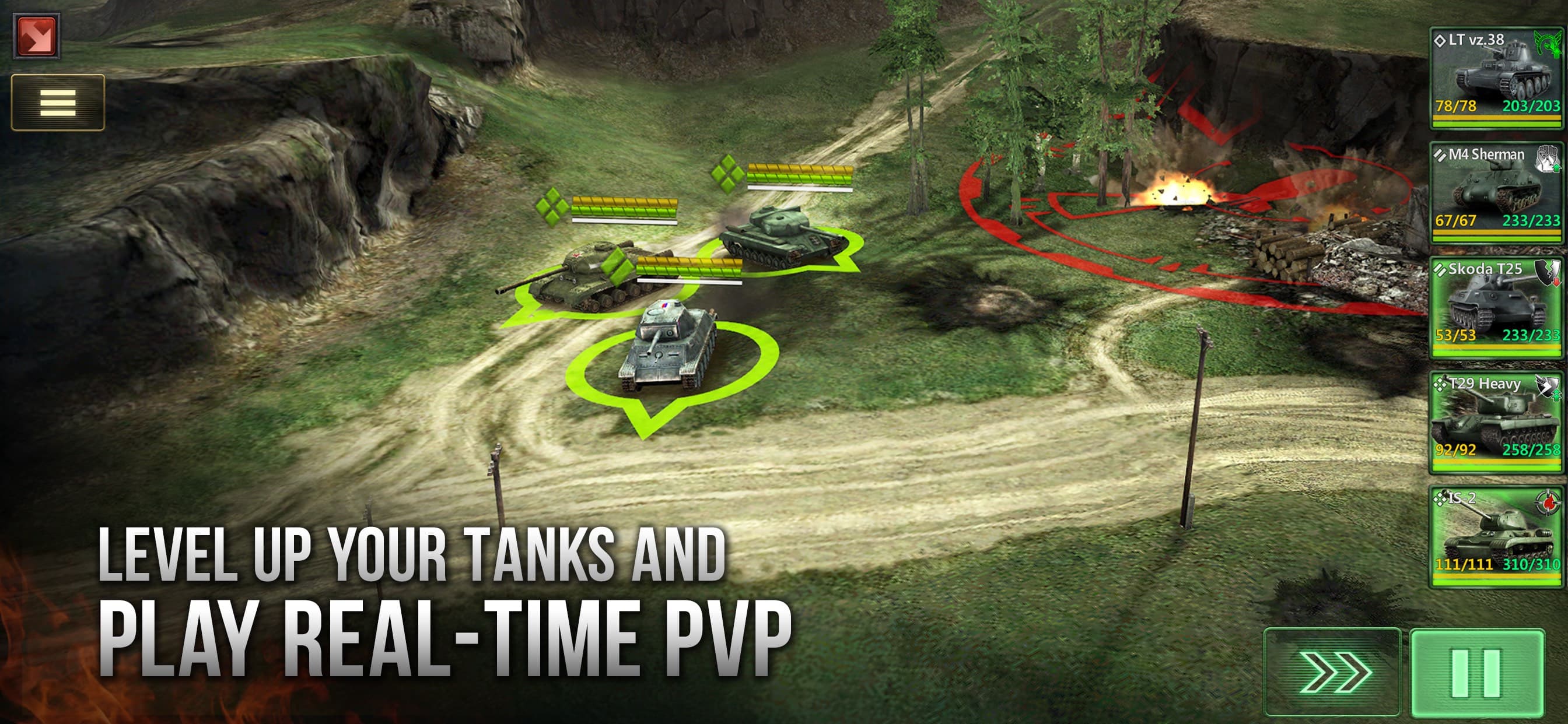 Armor Age: Tank Wars screenshot 3 - screenshot