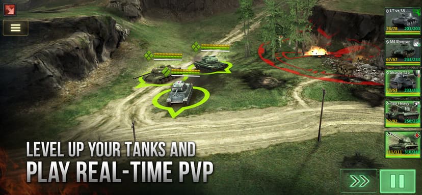 Armor Age: Tank Wars screenshot 3 - screenshot