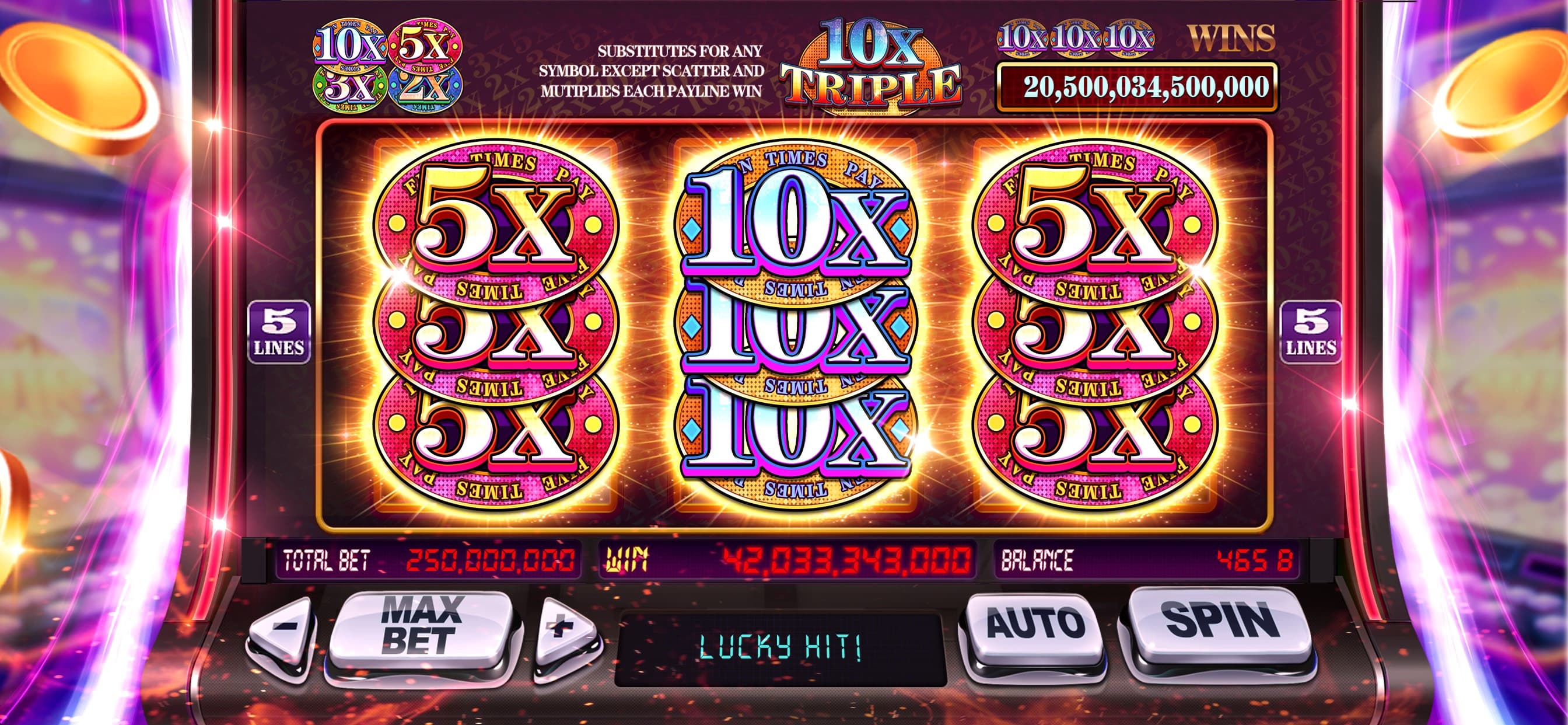 Lucky Hit Classic Casino Slots screenshot 4 - screenshot