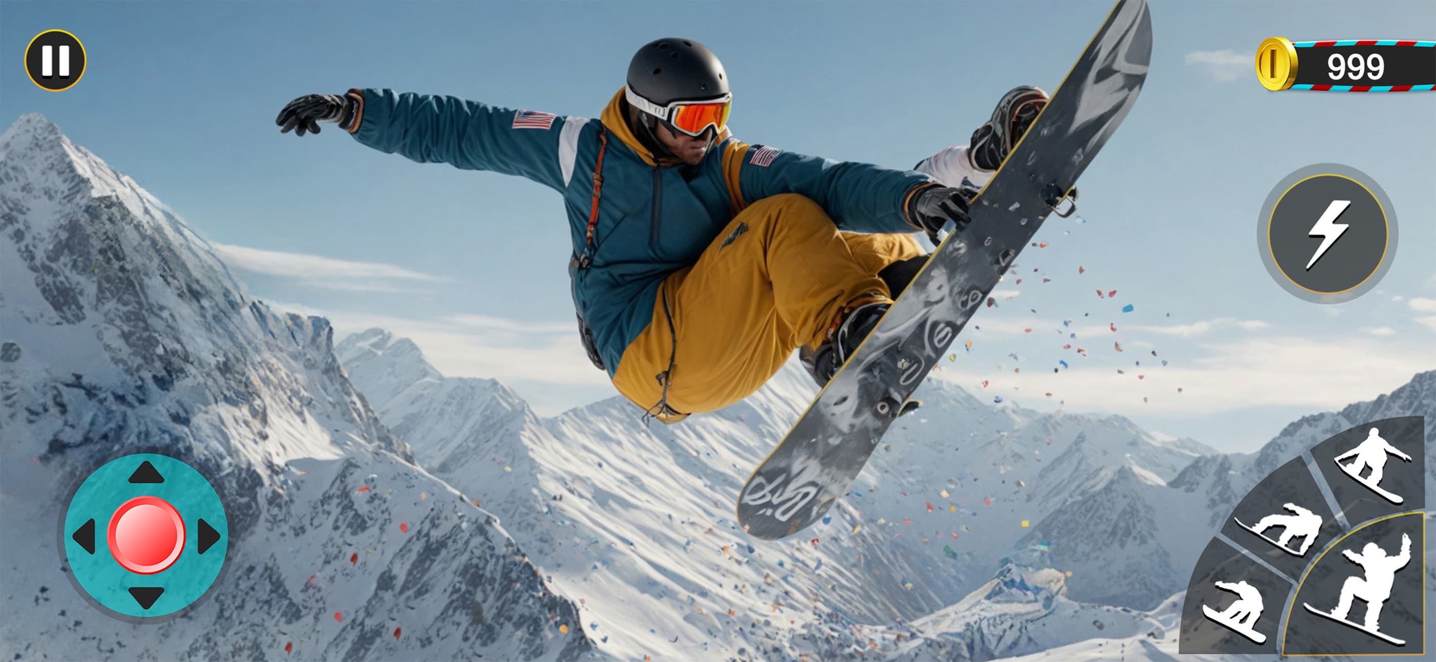 Skate Snowboarding - Ski Games screenshot 2 - screenshot