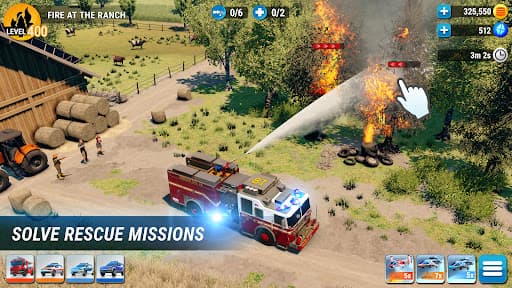 EMERGENCY HQ: firefighter game screenshot 2 - screenshot